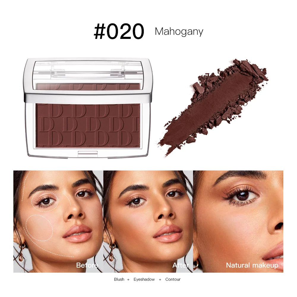 Matte Embossed Pigmented Face Blush Palette - 20