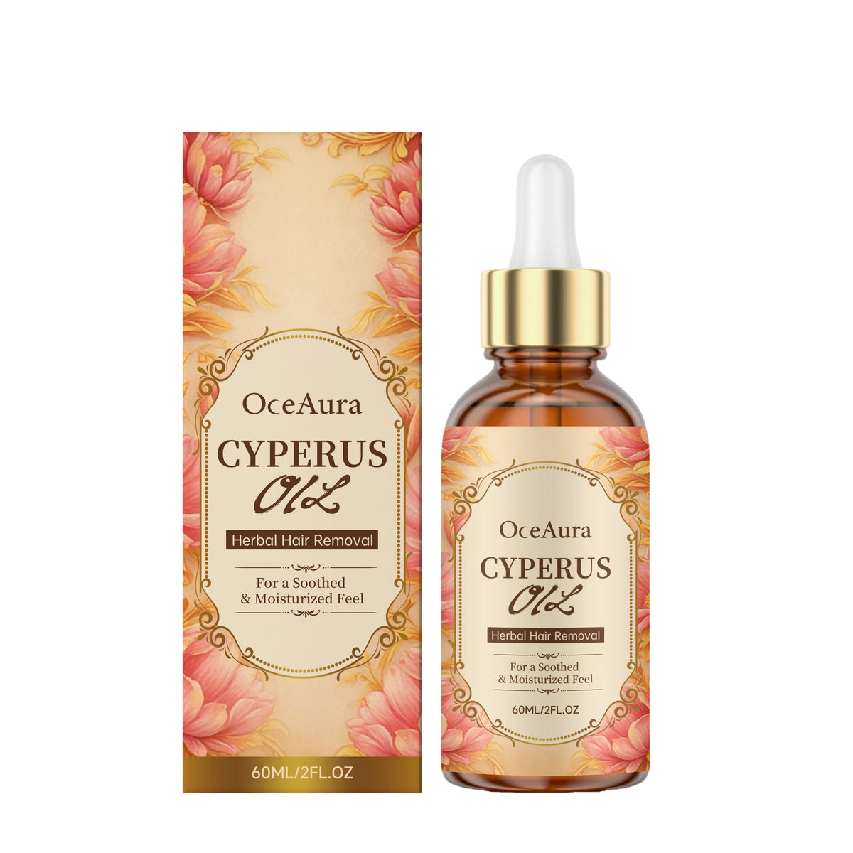 Herbal Cyperus Oil Hair Growth Inhibitor and Soothing Serum