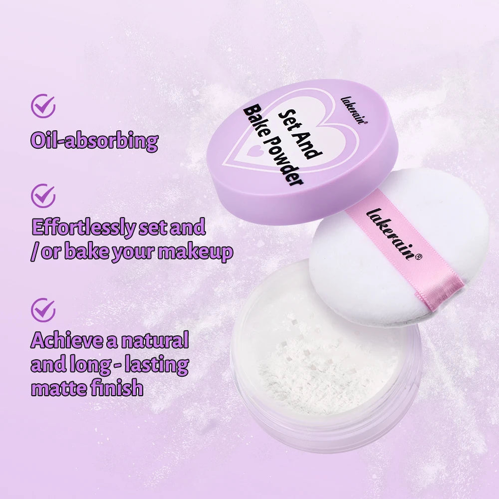 Oil-Control Matte Setting and Baking Powder