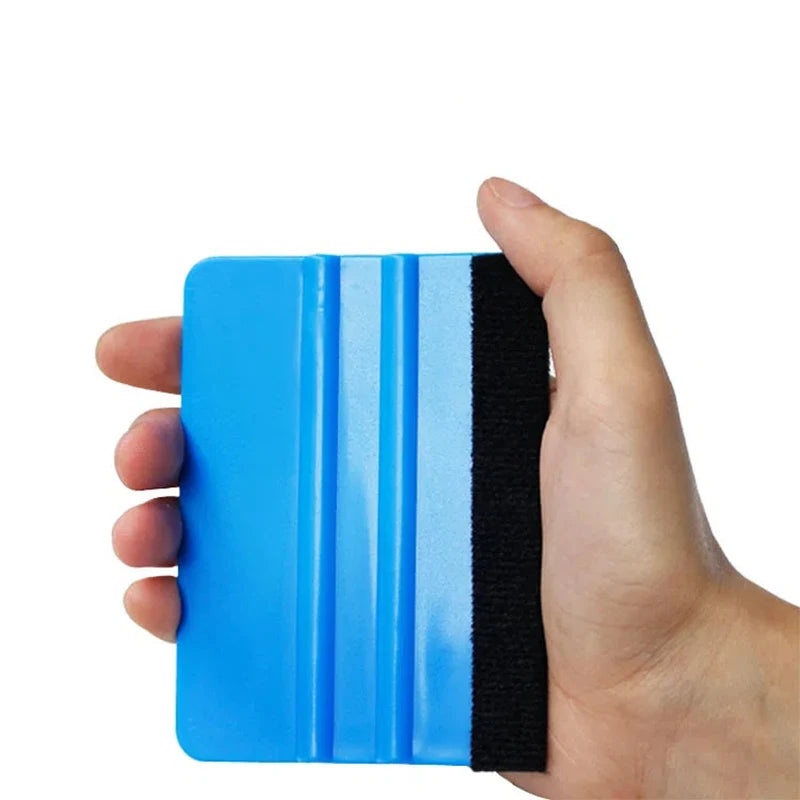 Non-Scratch Vinyl Wrap Squeegee with Felt Edge for Car Decals - 6