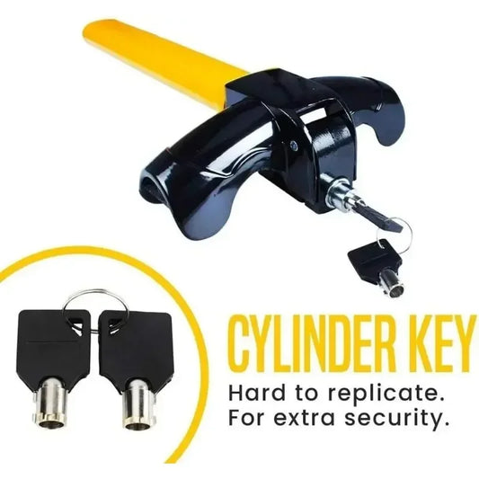 Heavy Duty T-Shaped Anti-Theft Car Steering Wheel Lock