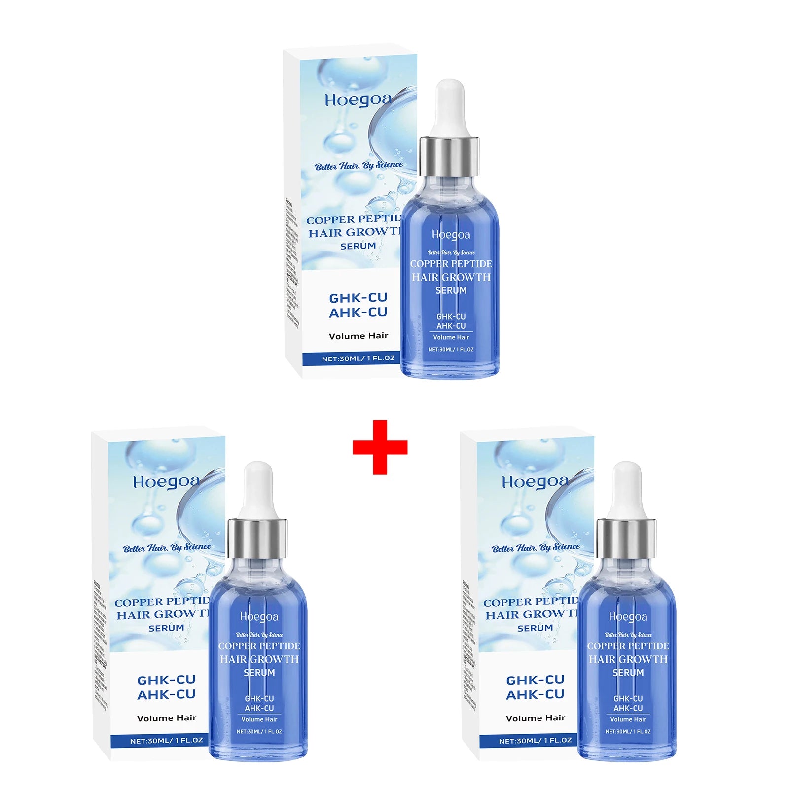 Copper Peptide Hair Growth Serum for Strengthening and Frizz Control - 13