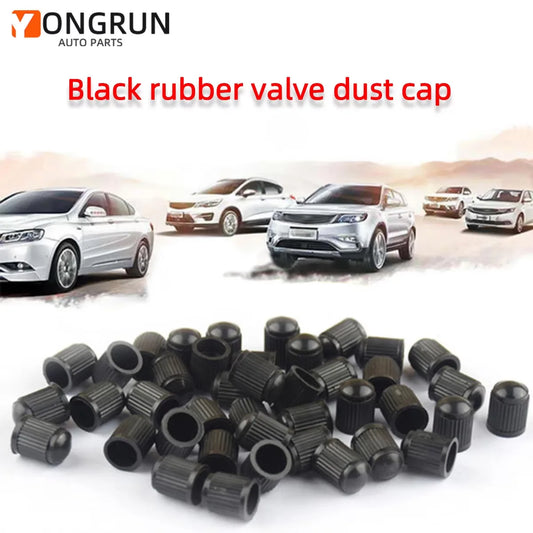 Universal Tire Valve Dust Caps for Cars, Trucks, and Bicycles
