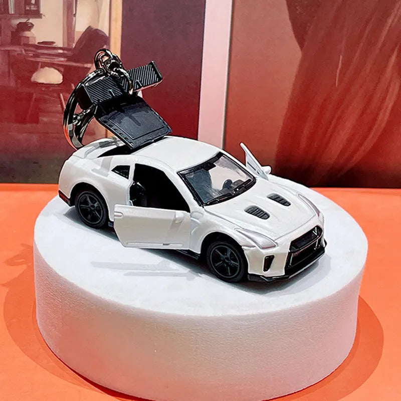Sports Car Model Keychain for Keys and Bags