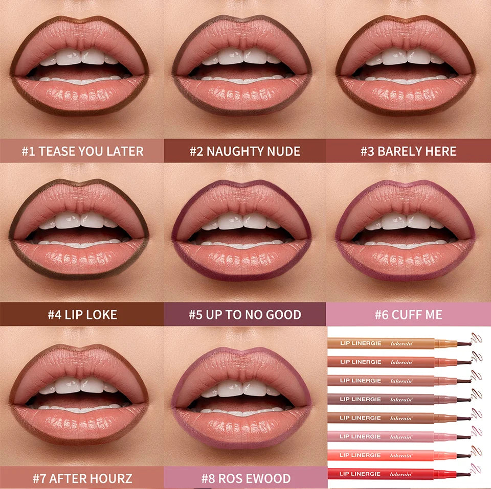 Waterproof Long-Lasting Felt-Tip Lip Liner Stain - 11