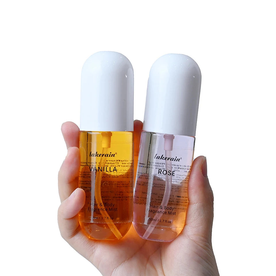 Long-Lasting Vanilla and Rose Hair and Body Fragrance Mist - 18