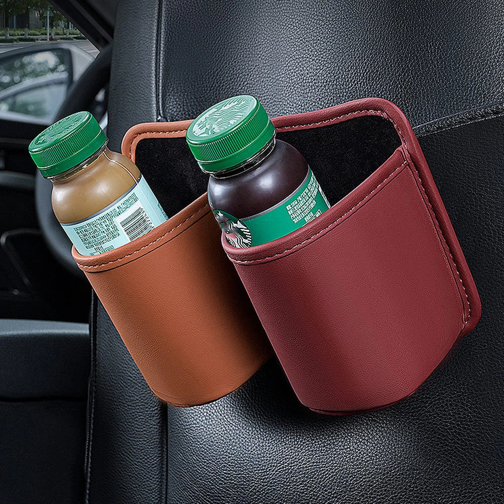 Universal Car Seat Back Storage Organizer and Cup Holder