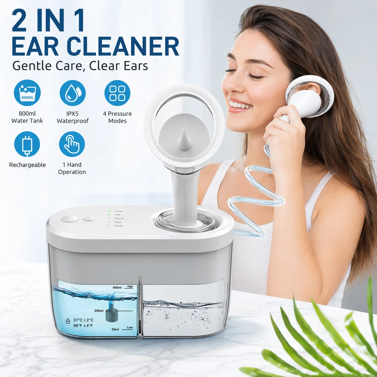 Electric Cordless Ear Wax Removal Irrigation System - 7