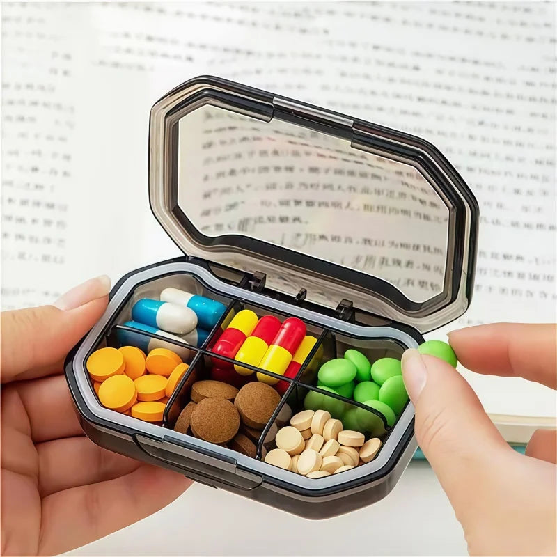 Portable Moisture-Proof Daily Pill Storage Organizer - 2