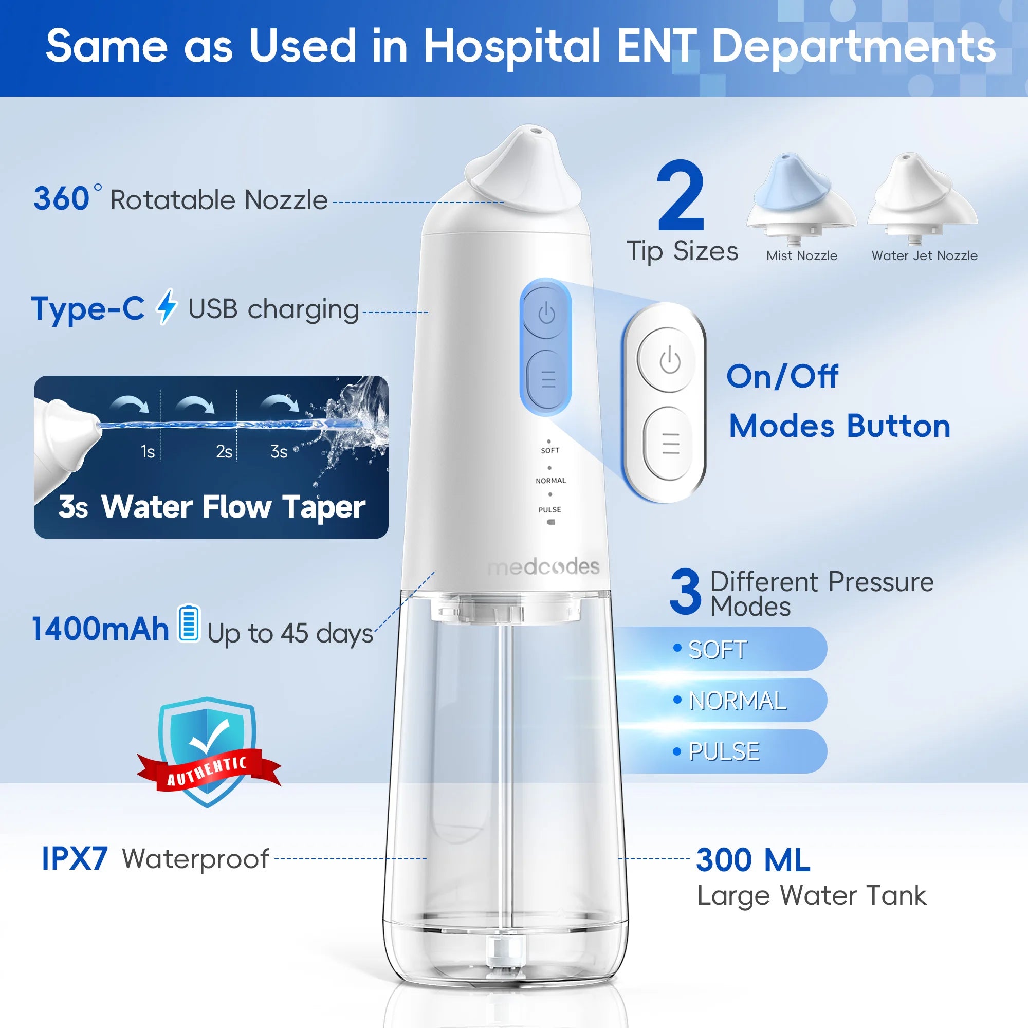 Electric Nasal Irrigation System for Sinus Relief - 4