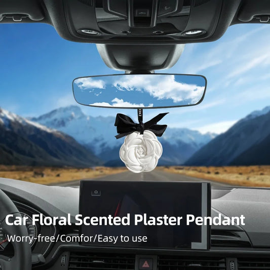 Floral Scented Plaster Car Air Freshener Pendant