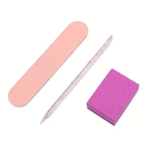 Portable Disposable Nail Care and Filing Kit