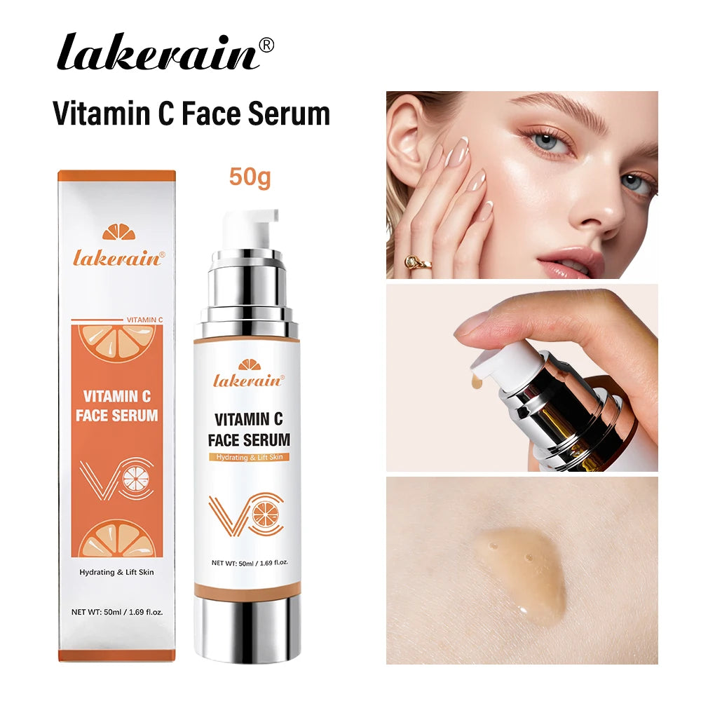 Brightening Vitamin C Facial Serum for Hydration and Firming