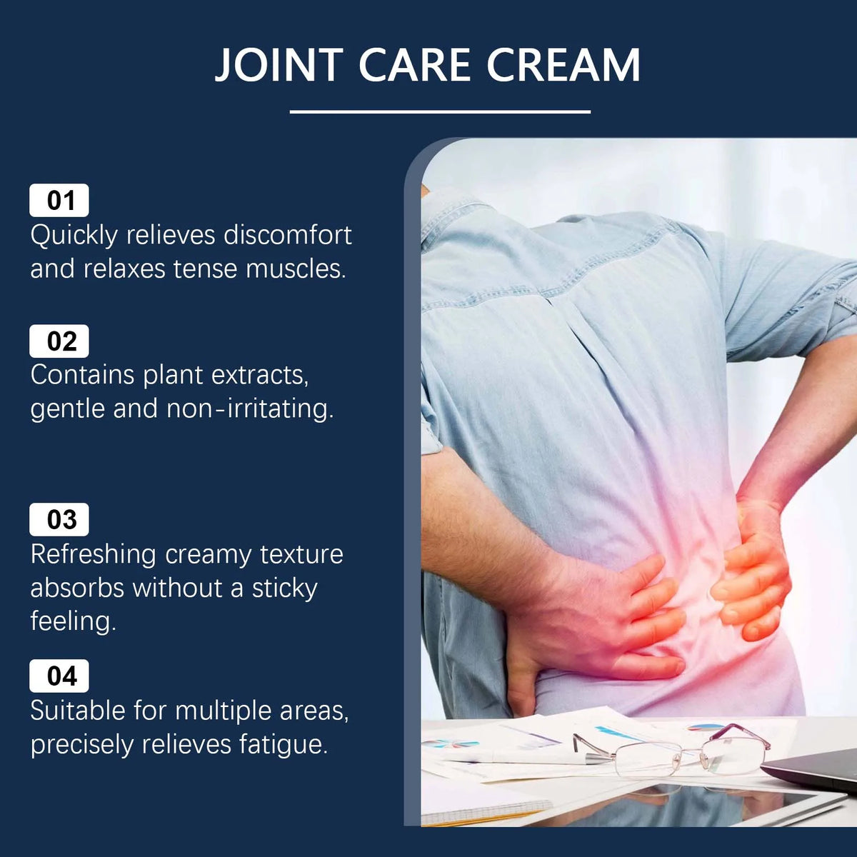 Joint and Muscle Relief Massage Cream