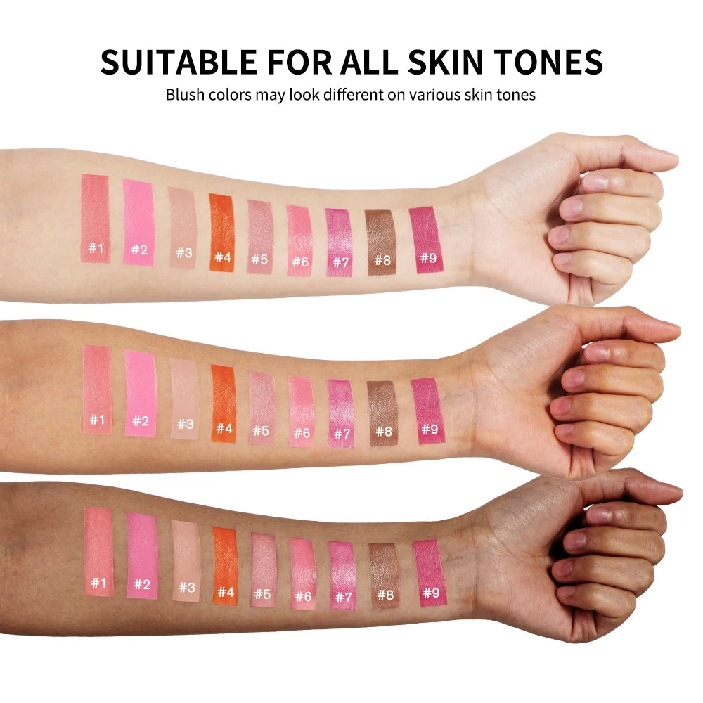 Long-Lasting Waterproof Liquid Face Blush