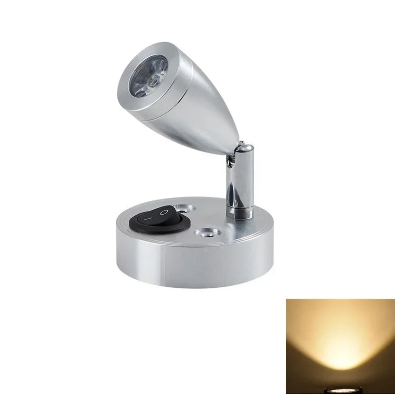 12V LED Interior Reading Light for Campervan Boat and RV