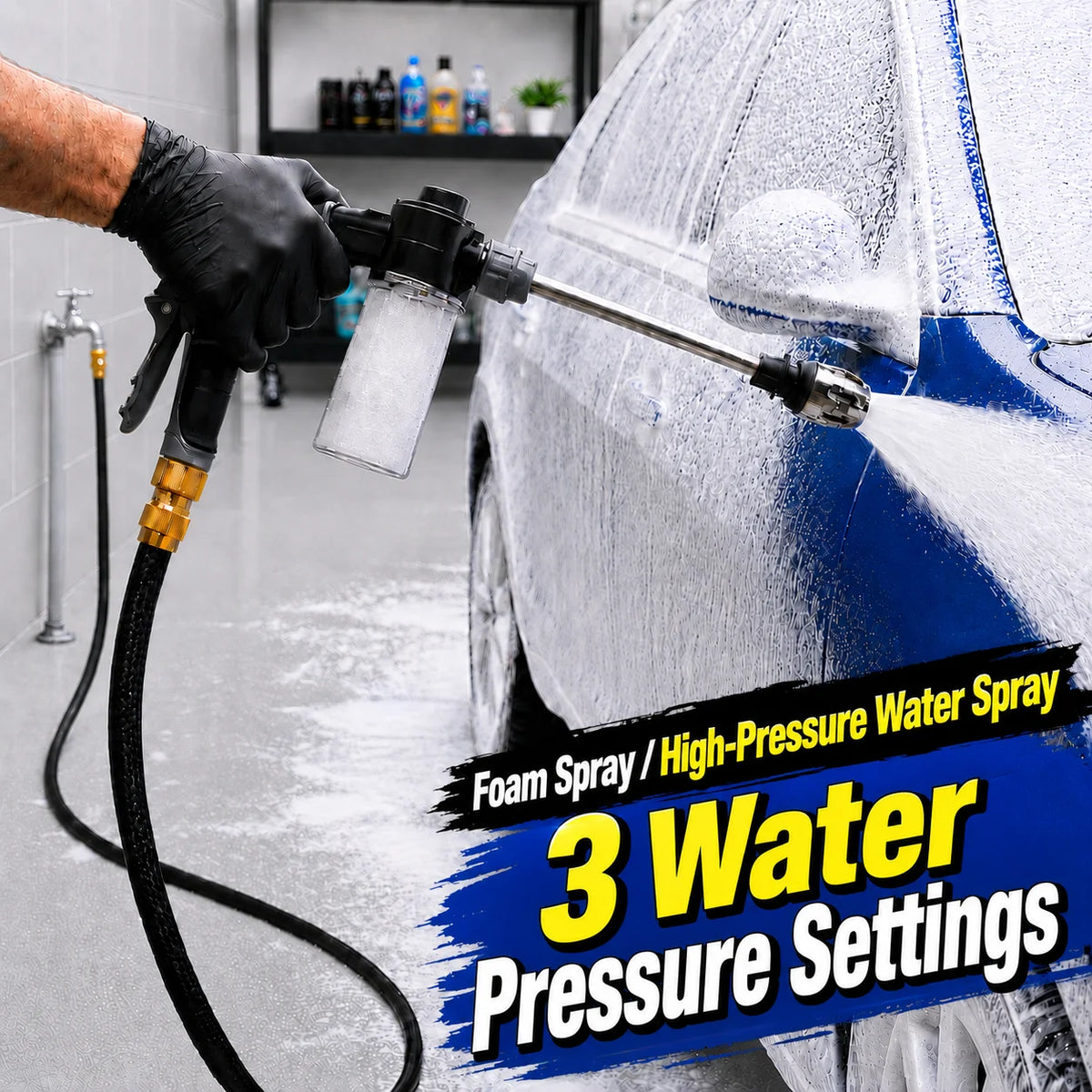 High-Pressure Foam Car Wash Sprayer Nozzle