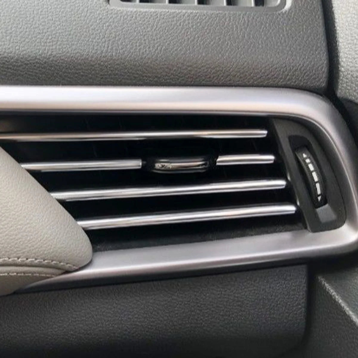 10pcs Car Interior Air Vent Trim Strip Universal AC Outlet Decoration - 7