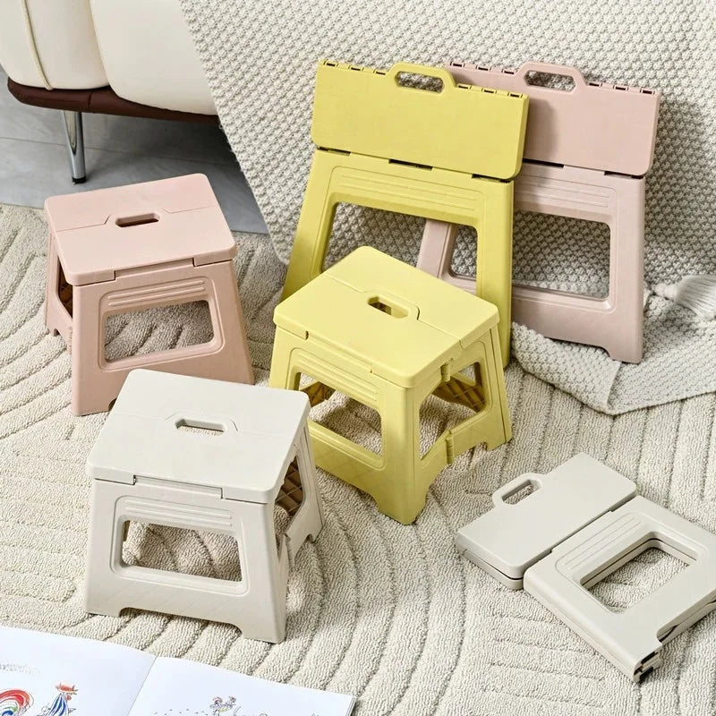 Portable Lightweight Folding Stool for Camping and Home Use
