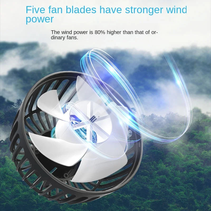 Adjustable USB Powered Car Backseat Cooling Fan