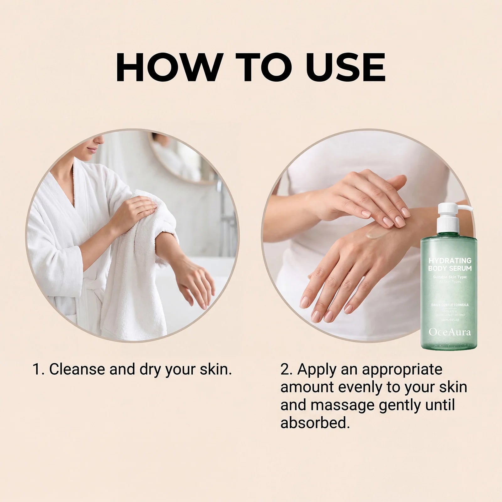 Hydrating Body Serum for Dry and Rough Skin - 12