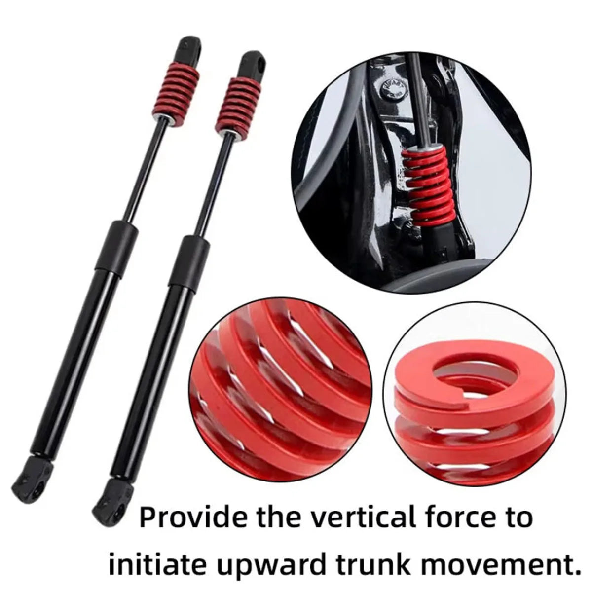 Heavy-Duty Car Trunk Tailgate Compression Spring Support Rods