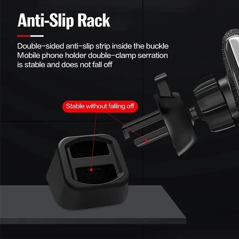 Universal Gravity Auto-Lock Air Vent Phone Holder