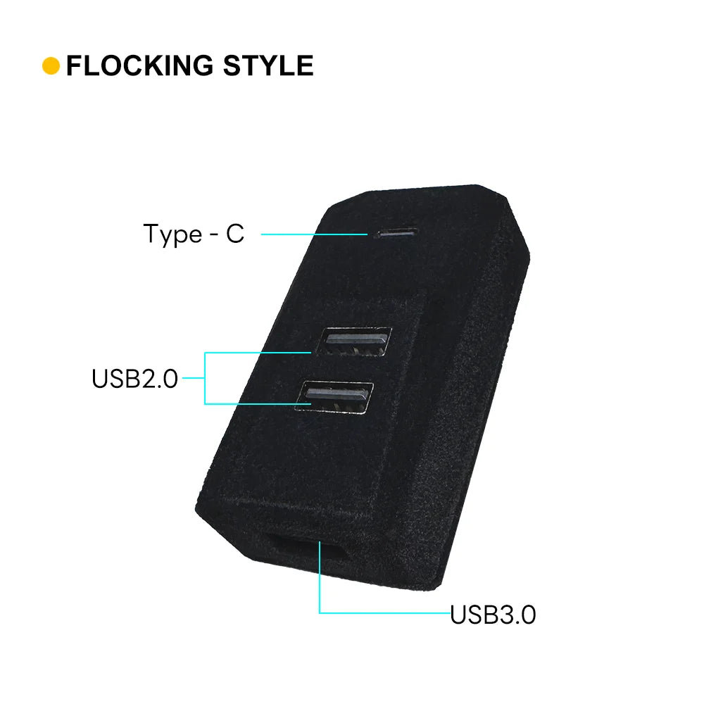 Glovebox USB Hub Docking Station for Tesla Model 3 Highland and Model Y