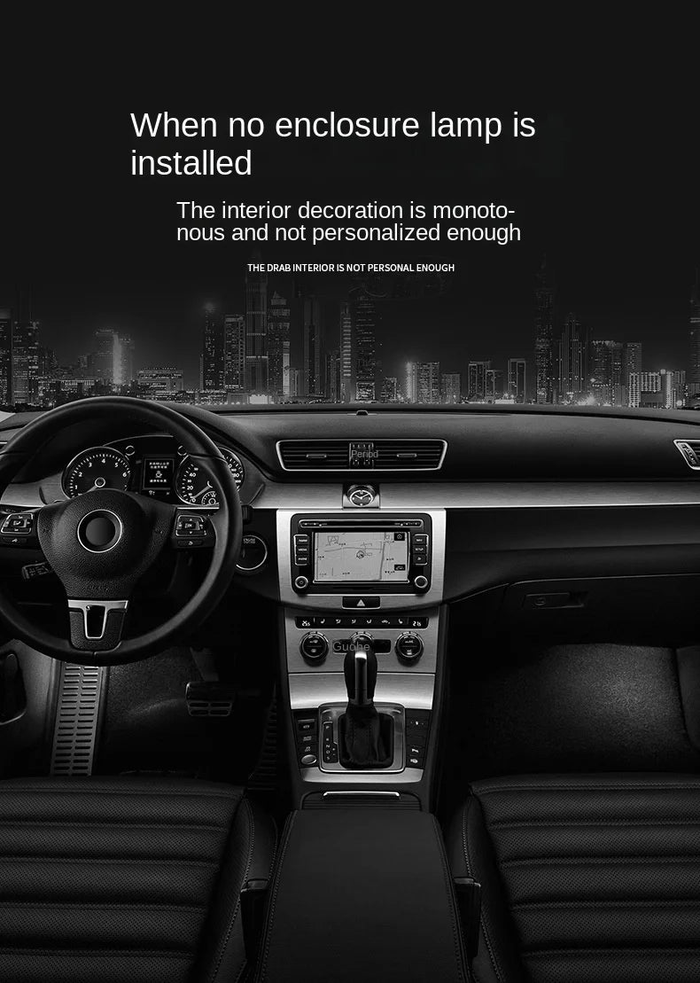 USB LED Car Interior Atmosphere Light - 9