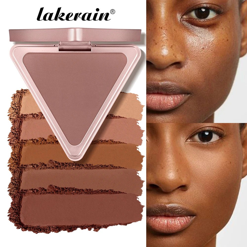 Long-Lasting Matte Bronzer Contour Powder for Face Shading - 17