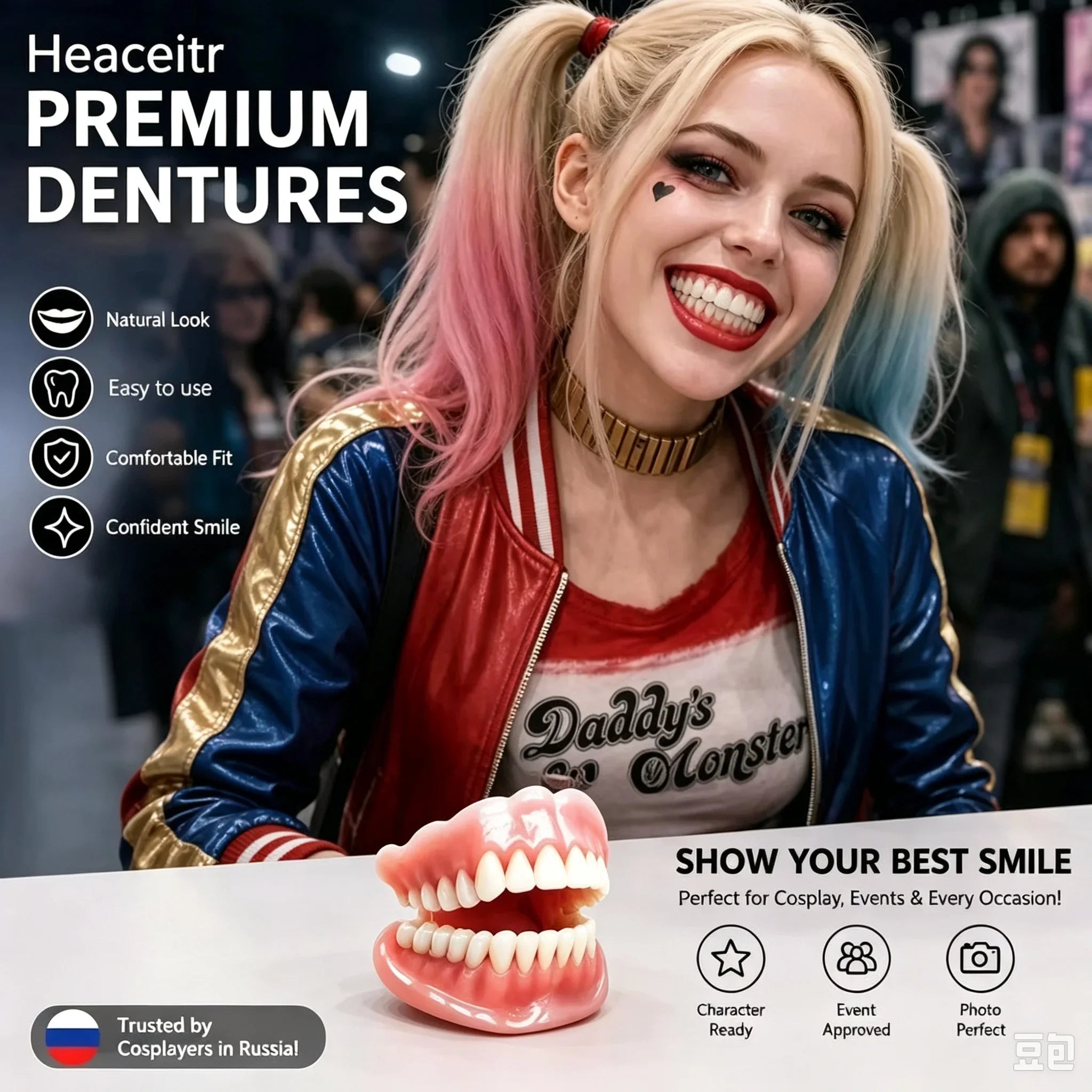 Custom Fit Cosmetic Smile Veneers for Instant Teeth Restoration - 10