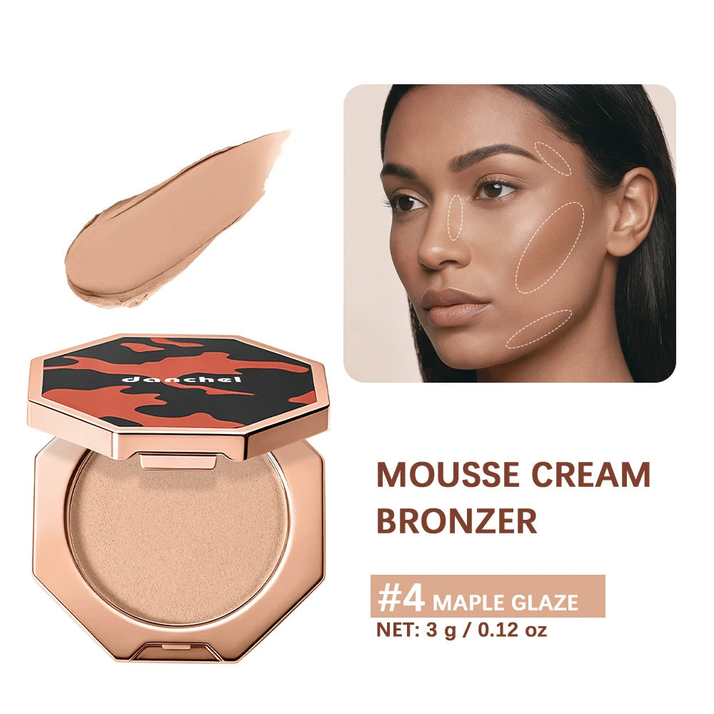 Cream Mousse Bronzer for Sculpting and Face Contouring - 23