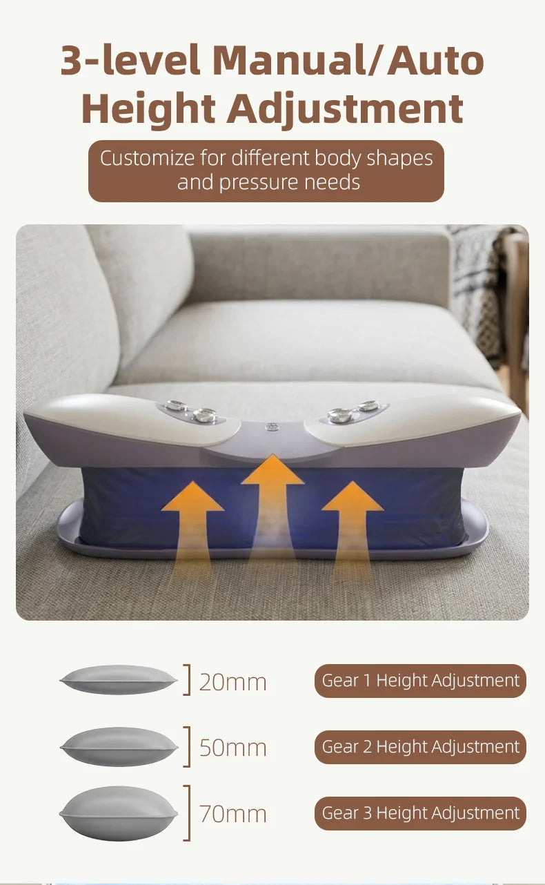 Electric Lumbar Traction and Back Massager - 17