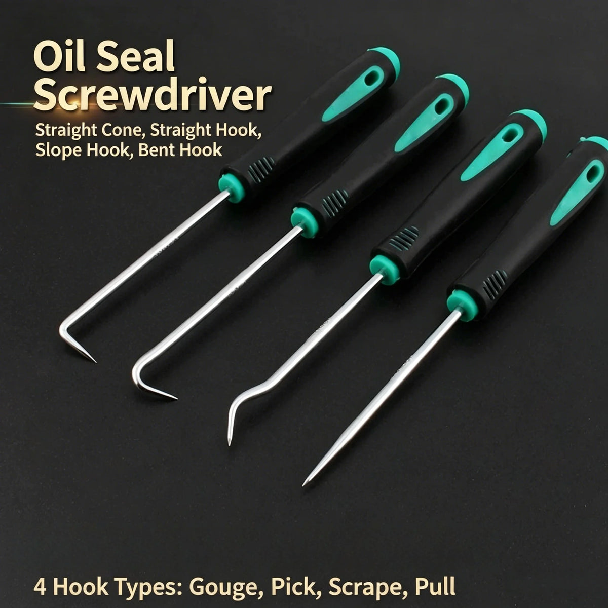 Precision Pick and Hook Set Automotive O-Ring and Seal Removal Tool