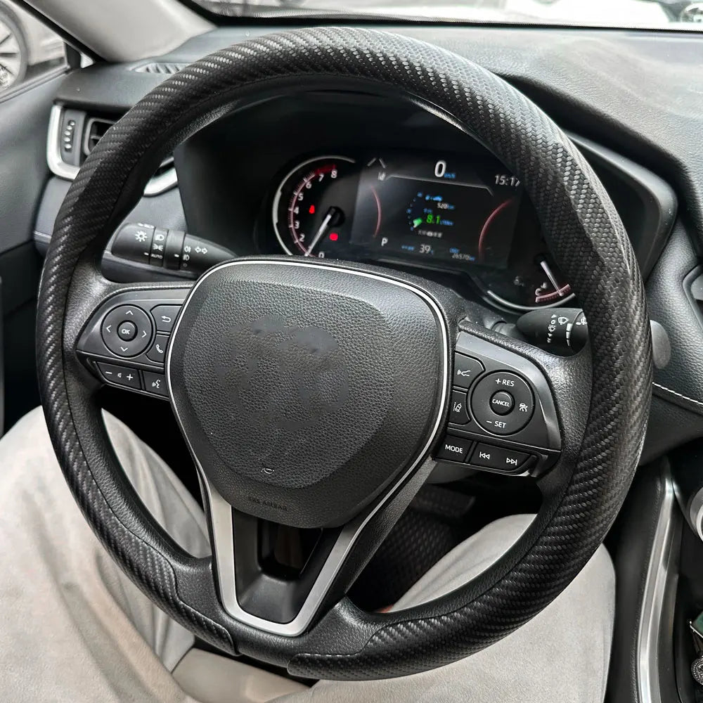 Carbon Fiber Non-Slip Car Steering Wheel Cover
