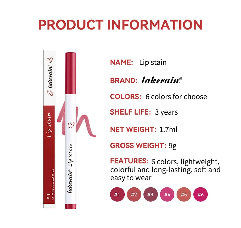 Dual-Ended Matte Lip Contour Stain and Liner Pencil - 26