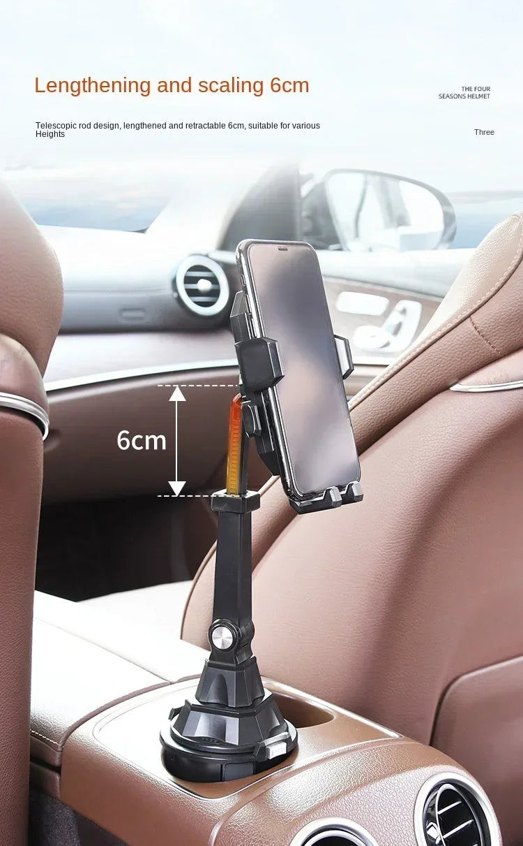 Adjustable Cup Holder Car Phone Mount - 10
