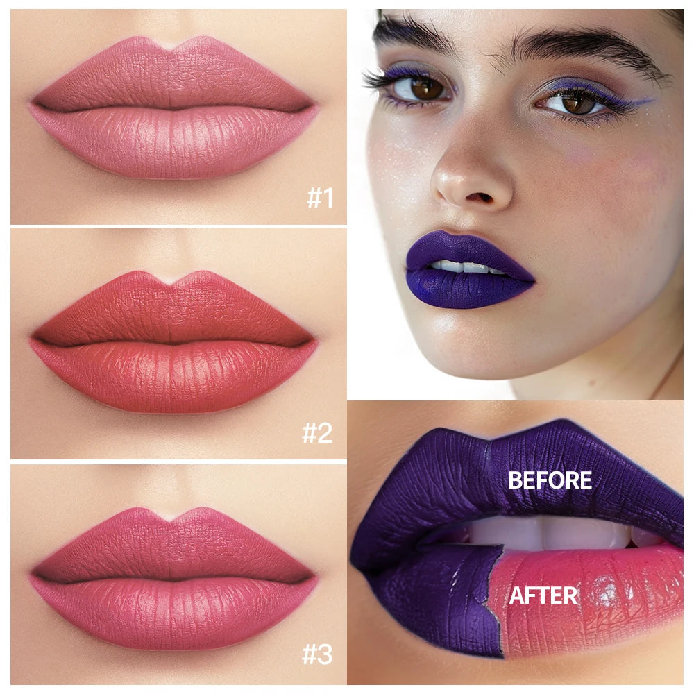 Waterproof Peel-Off Matte Lip Stain - 6