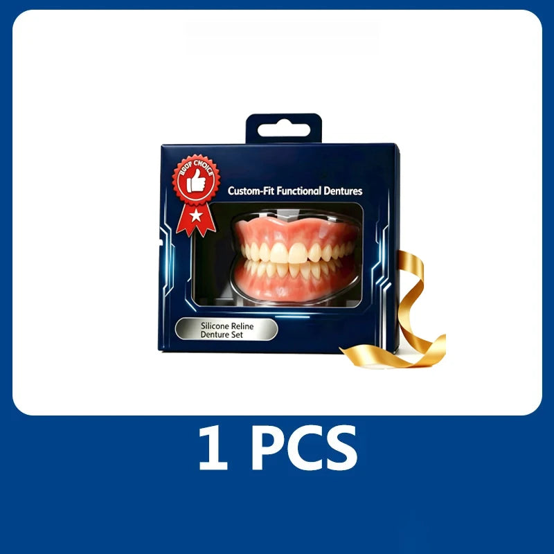 Custom-Fit Silicone Cosmetic Teeth Veneers - 13