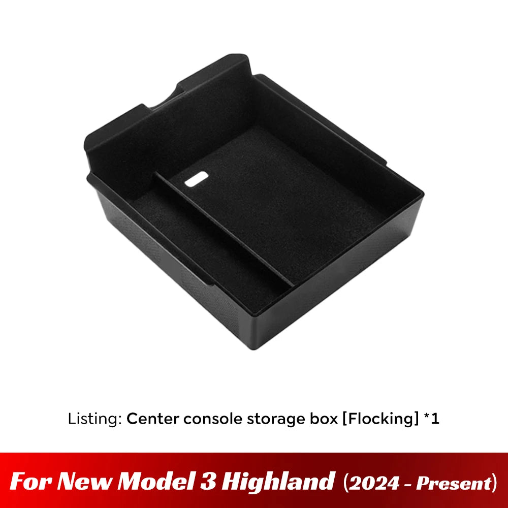 Center Console Organizer Tray for Model 3 Highland 2024-2025