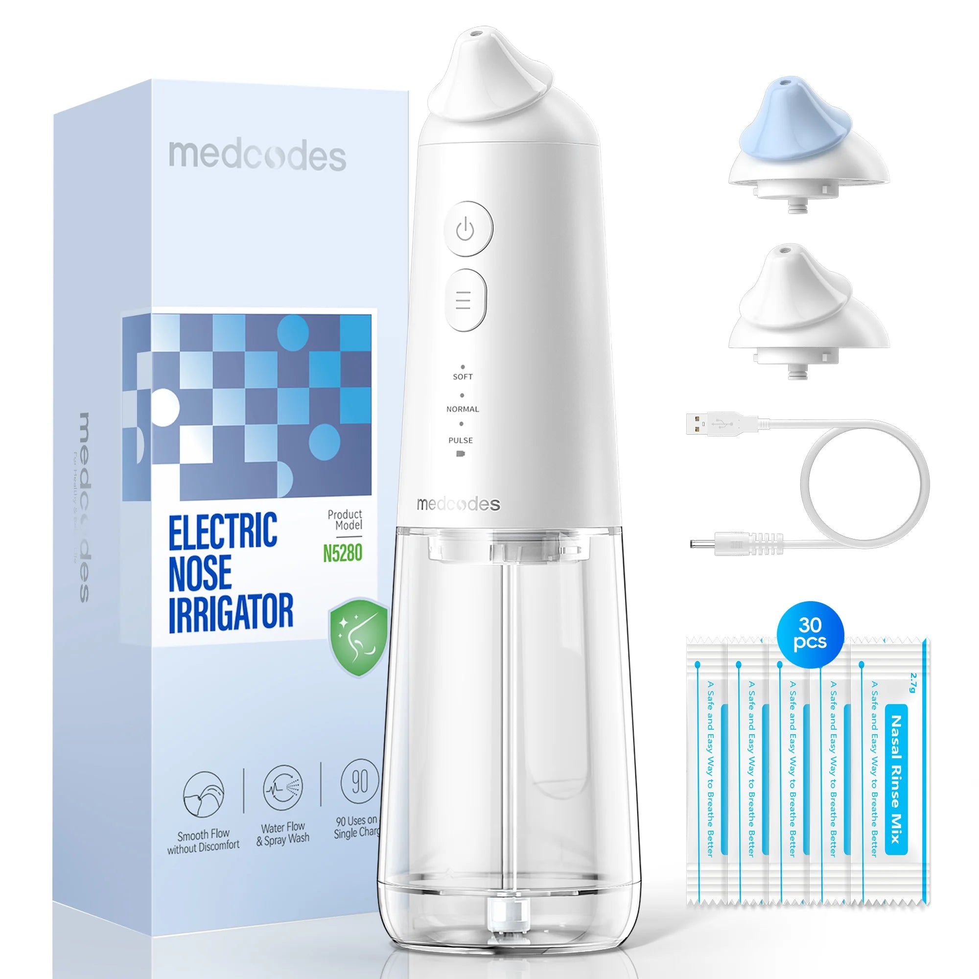 Electric Nasal Irrigation System for Sinus Relief - 18