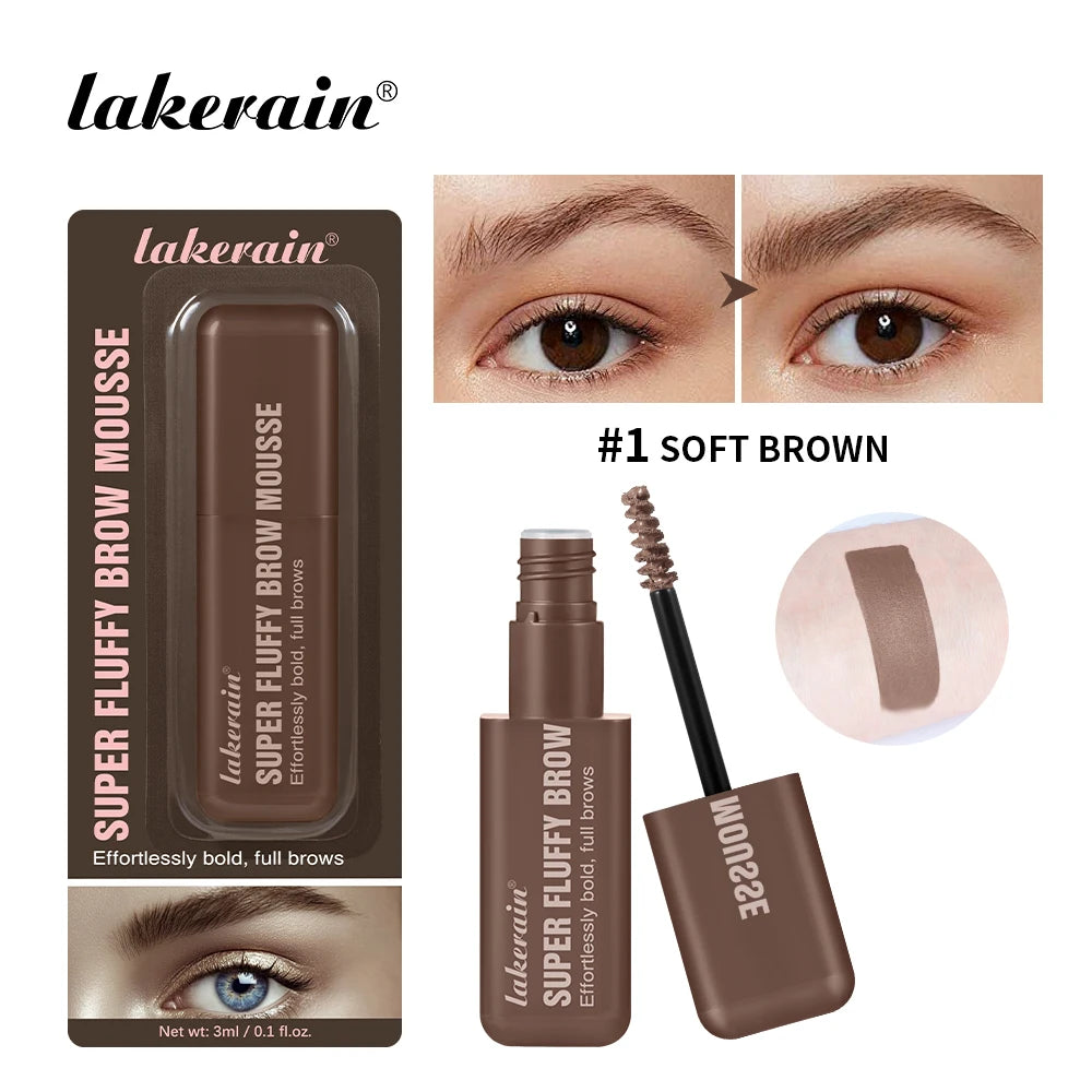 Volumizing Tinted Eyebrow Mousse for Fluffy Brows - 1