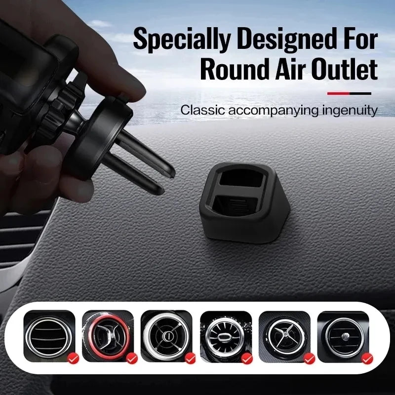 Universal Gravity Auto-Lock Air Vent Phone Holder - 4