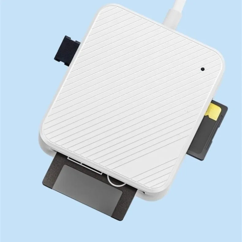 4-in-1 USB-C Multi-Memory Card Reader Adapter