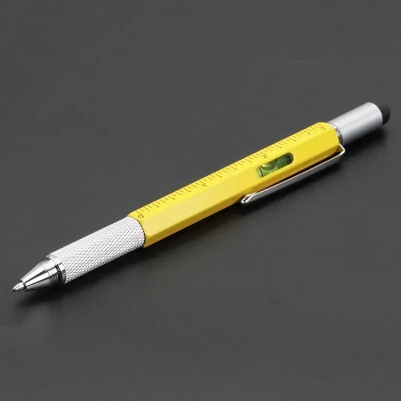 7-in-1 Multifunctional Tool Pen with Stylus and Measuring Gauge - 17