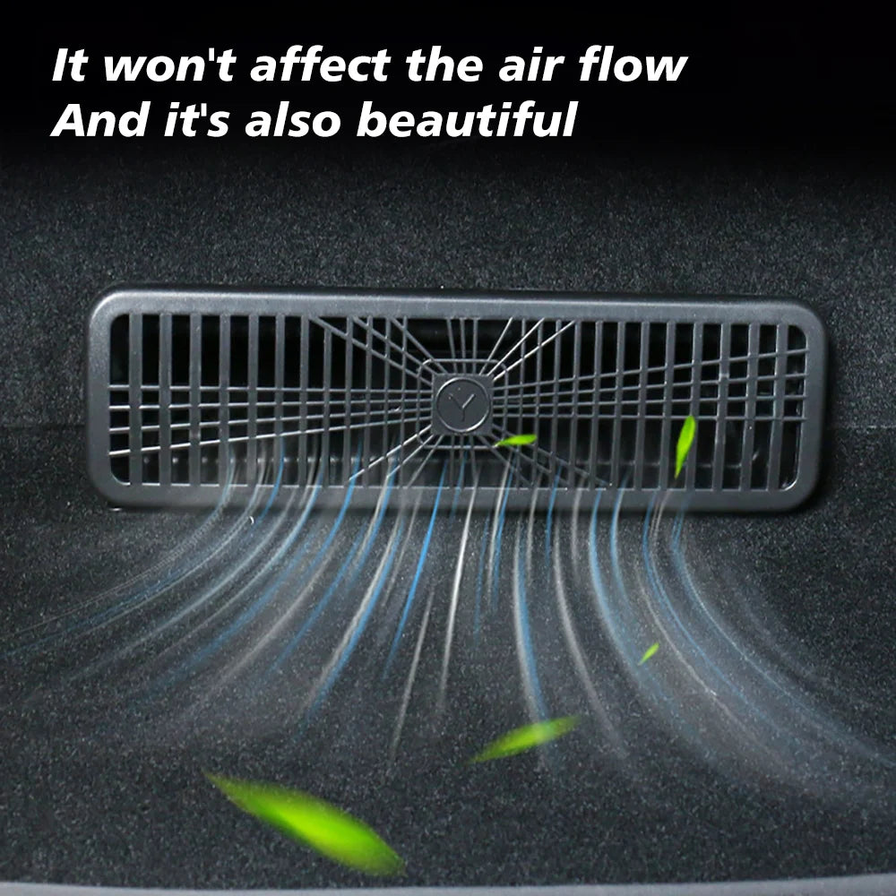 Under Seat Air Vent Protector Grille for 2025 Model Y