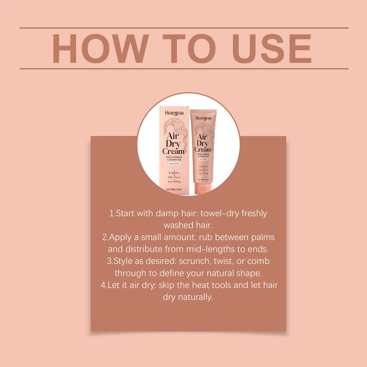 Hydrating Curl Defining Cream for Natural Waves and Curls