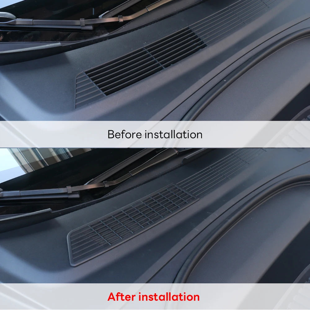 Lower Bumper Anti-Insect Mesh Grille for Model 3 Highland