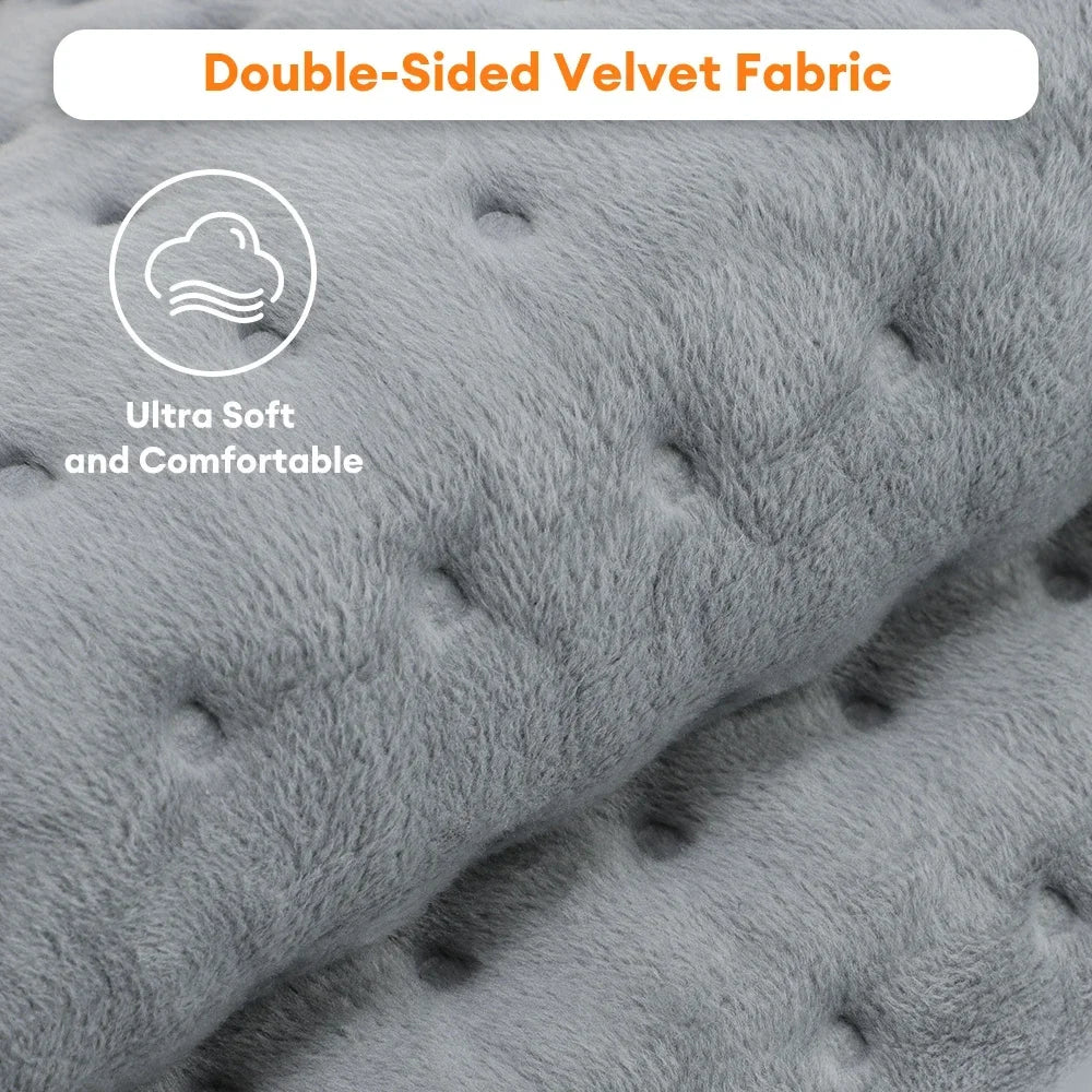 Electric Heating Pad for Back Neck and Muscle Pain Relief - 3