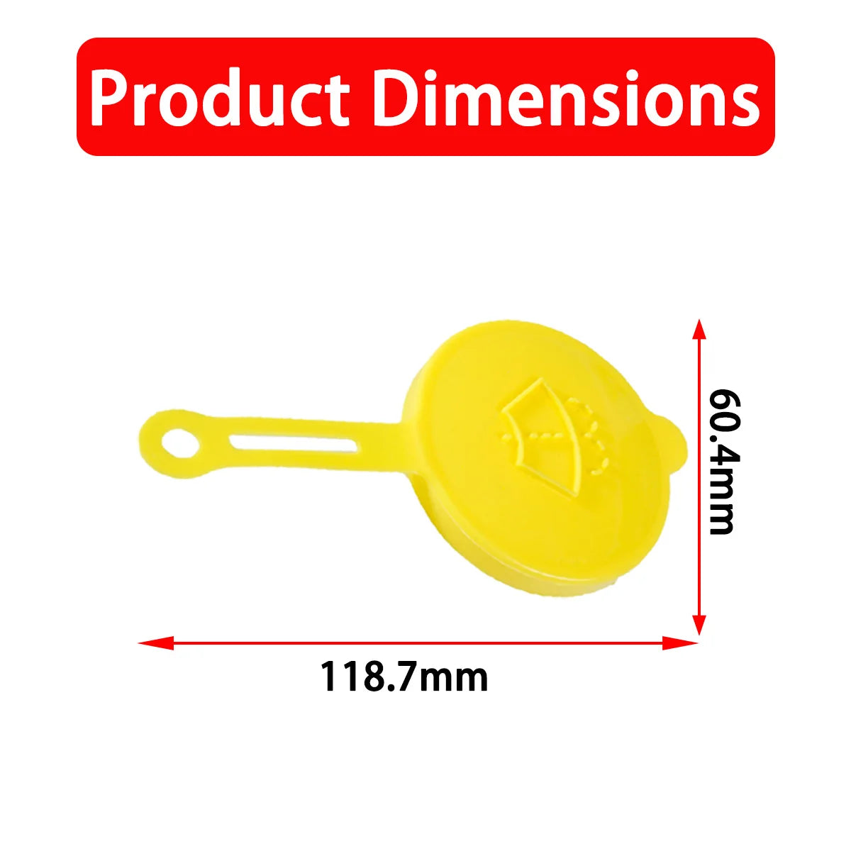 Windshield Washer Fluid Reservoir Cap for Nissan Frontier Xterra - 6